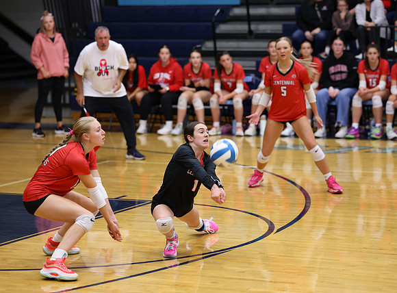 Centennial vs Blaine Girls Varsity Volleyball 169