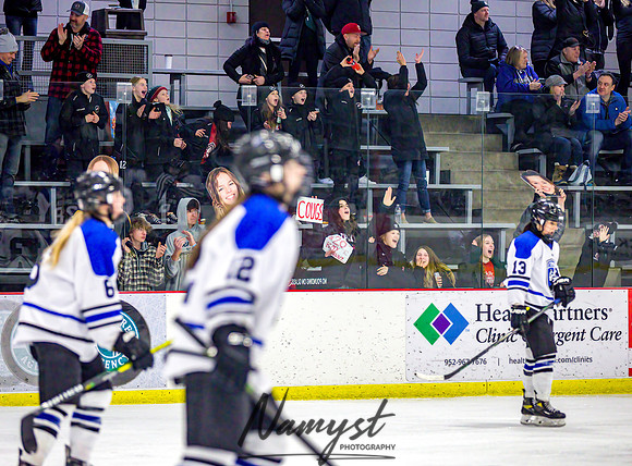 Centennial-Spring Lake Park vs Rogers Girls Varsity Hockey 450