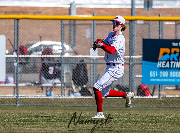 Centennial vs Rogers Varsity Baseball 007