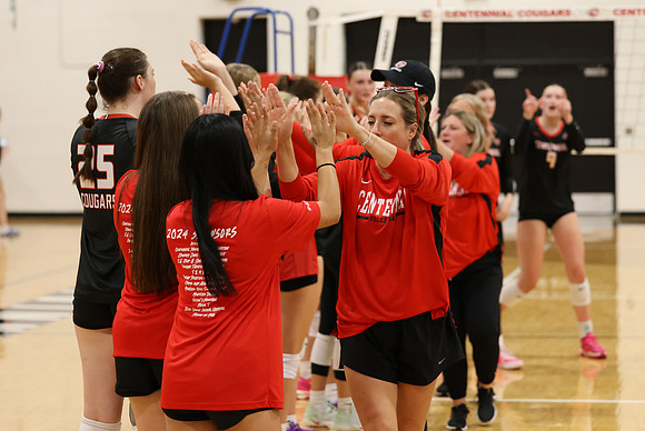 Centennial vs Cambridge-Isanti Girls Varsity Volleyball 198