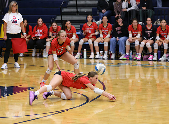 Centennial vs Blaine Girls Varsity Volleyball 199