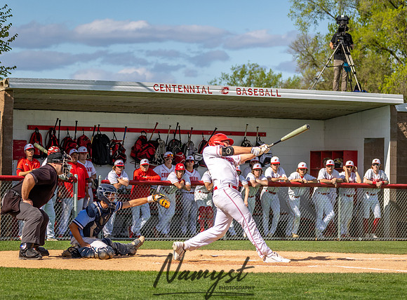 Centennial vs Blaine Varsity Baseball 100