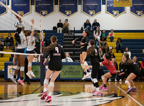 Centennial vs Totino-Grace Girls Varsity Volleyball 160