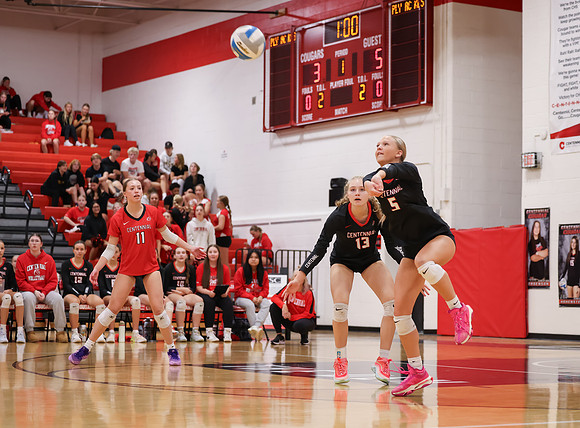 Centennial vs Hopkins Girls Varsity Volleyball 51