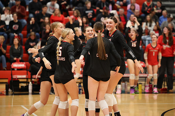 Centennial vs Coon Rapids Girls Varsity Volleyball 101