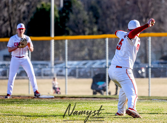 Centennial vs Rogers Varsity Baseball 236