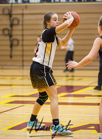 Forest Lake Girls 7 Maroon Basketball 145