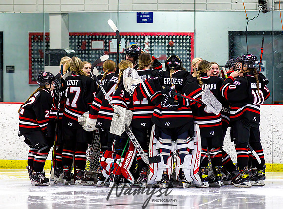 Centennial-Spring Lake Park vs Rogers Girls Varsity Hockey 084