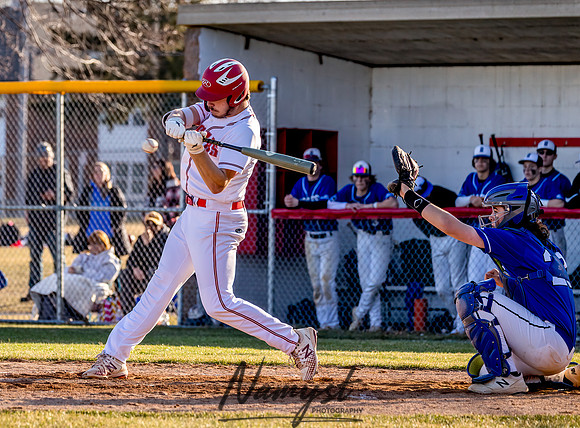 Centennial vs Rogers Varsity Baseball 273