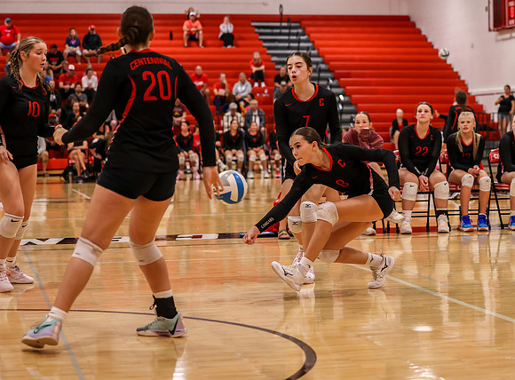 Centennial vs Duluth East 9A Volleyball 100