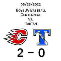 2022 05 23 Centennial vs Tartan JV