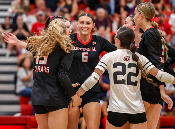 2096 Centennial vs Cambridge-Isanti Girls Varsity Volleyball