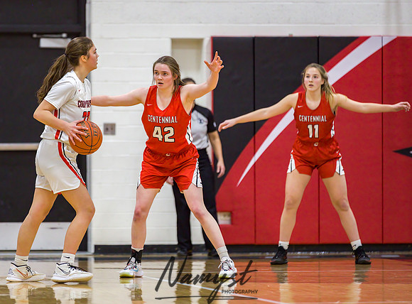 Centennial vs Coon Rapids Girls Varsity Basketball 153