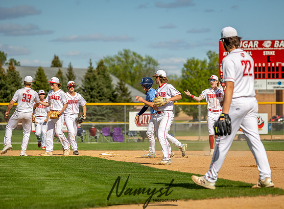 Centennial vs Blaine Varsity Baseball 095