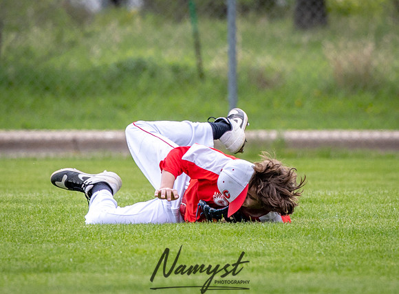 Centennial vs Washburn 9th Grade Baseball 055