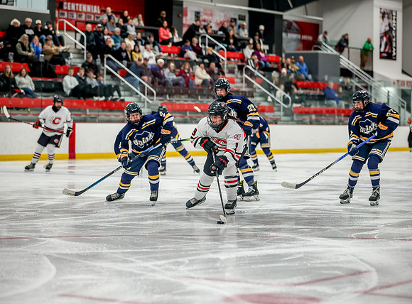 Centennial vs Rosemount Varsity Hockey 198