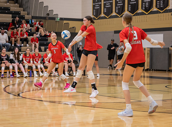 Centennial vs Andover Girls Varsity Volleyball 135