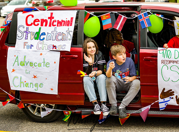 Centennial High School Homecoming Parade 109