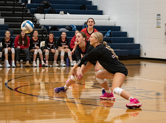 Centennial vs Totino-Grace Girls Varsity Volleyball 155