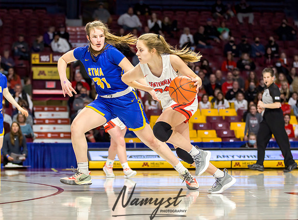 Centennial vs STMA Girls Basketball - State Tournament 015