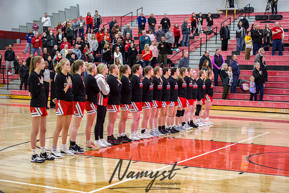 Centennial vs Andover Girls Varsity Basketball 011