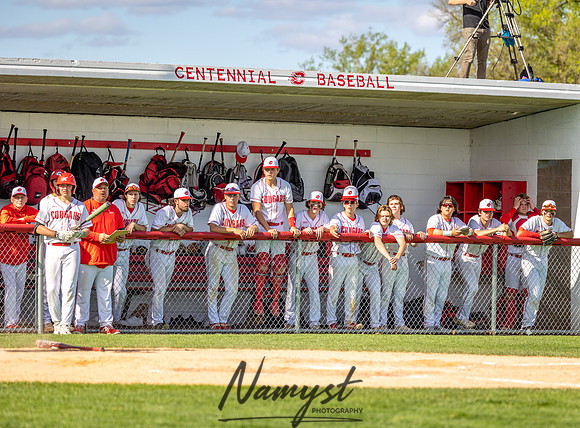 Centennial vs Blaine Varsity Baseball 193