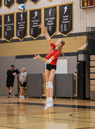 Centennial vs Andover Girls Varsity Volleyball 145