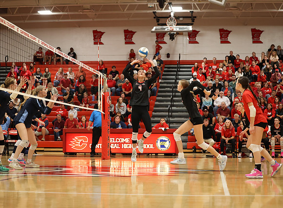 Centennial vs Blaine Girls Varsity Volleyball 203
