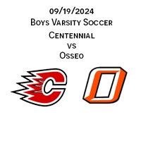 2024 09 19 Centennial vs Osseo Boys Soccer