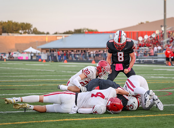 Centennial vs Maple Gove Varsity Football 149