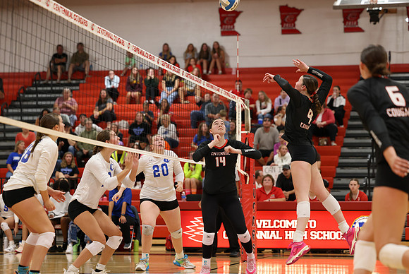 Centennial vs Cambridge-Isanti Girls Varsity Volleyball 144