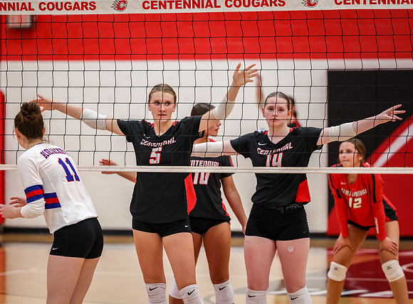 1382 Centennial vs Cambridge-Isanti Girls JV Volleyball