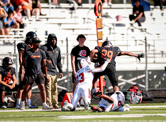 Centennial vs Osseo JV Football 337