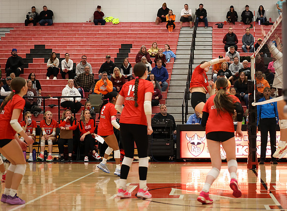 Centennial vs Anoka Girls Varsity Volleyball 314