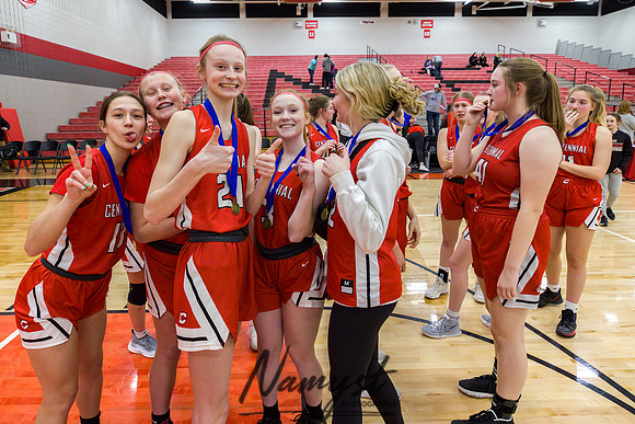 Centennial vs Andover Girls Varsity Basketball 236