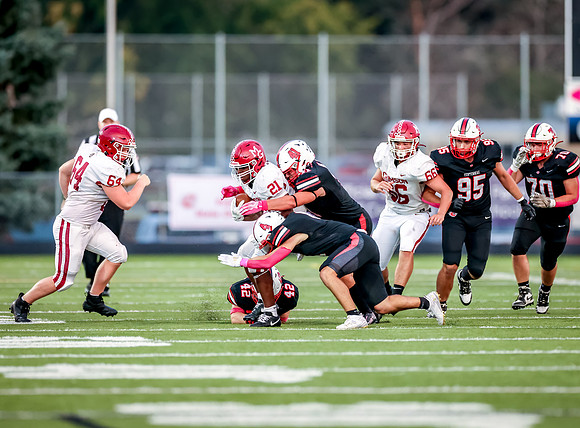 Centennial vs Maple Gove Varsity Football 178