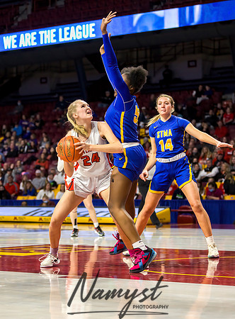 Centennial vs STMA Girls Basketball - State Tournament 134