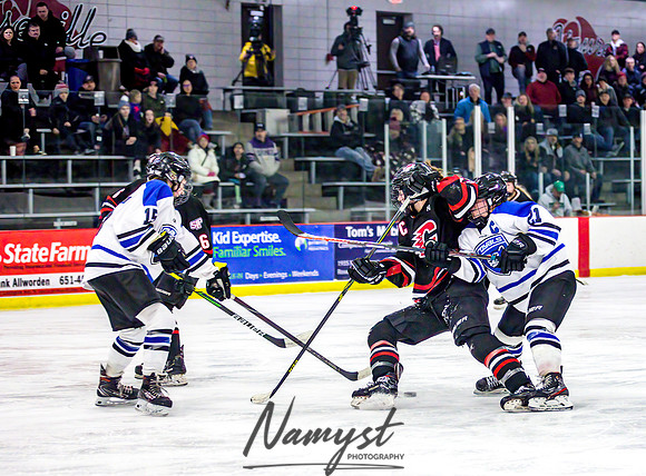 Centennial-Spring Lake Park vs Rogers Girls Varsity Hockey 307