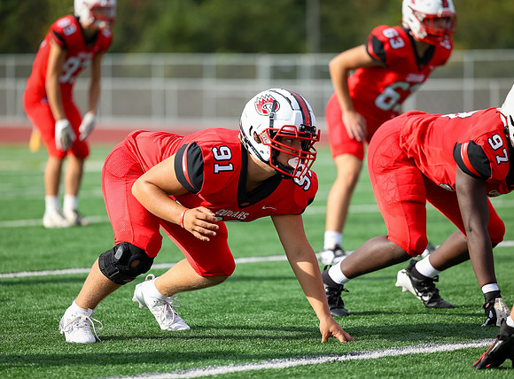 Centennial vs STMA JV Football 10