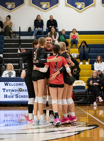 Centennial vs Totino-Grace Girls Varsity Volleyball 77