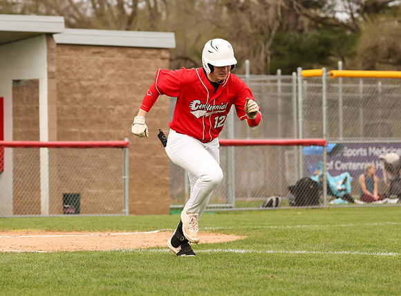 Centennial vs Spring Lake Park Baseball_649