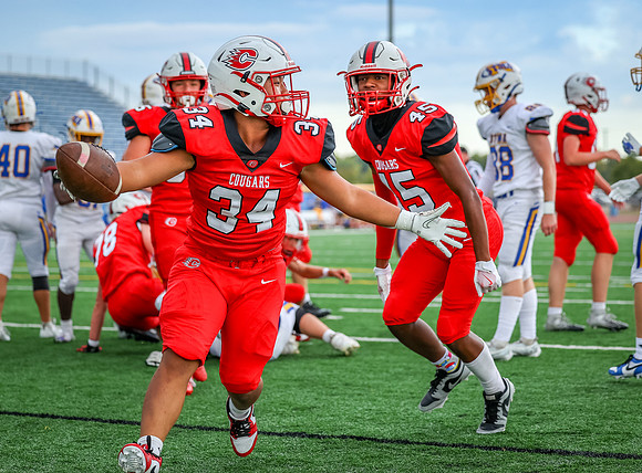 Centennial vs STMA JV Football 46
