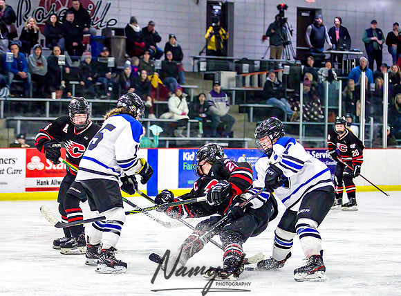 Centennial-Spring Lake Park vs Rogers Girls Varsity Hockey 308