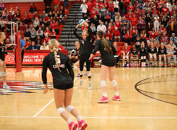 Centennial vs Blaine Girls Varsity Volleyball 318