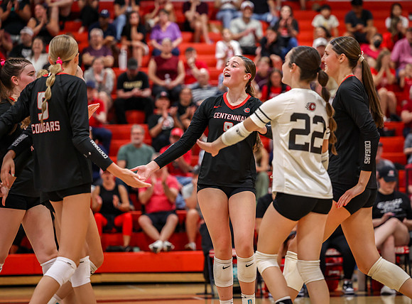 2541 Centennial vs Cambridge-Isanti Girls Varsity Volleyball
