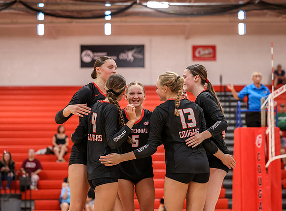 Centennial vs Mounds View Girls Varsity Volleyball 41