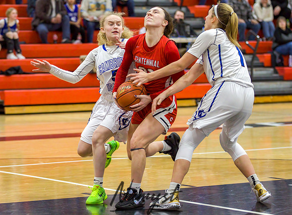Centennial vs Cambridge-Isanti Girls Varsity Basketball 161