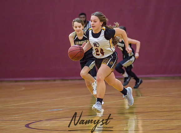 Forest Lake Girls 7 Maroon Basketball 024