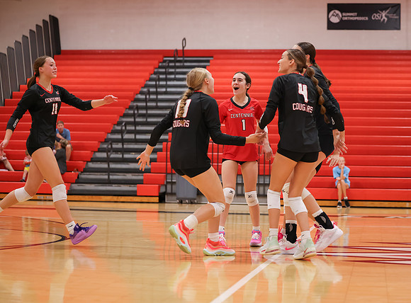 Centennial vs Osseo Girls Varsity Volleyball 108
