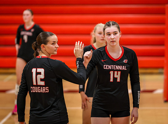 3304 Centennial vs Cambridge-Isanti Girls Varsity Volleyball